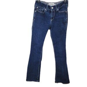 Ariat R.E.A.L. Denim Women's Blue Dark Wash Mid Rise Boot Cut Jeans Size 27R